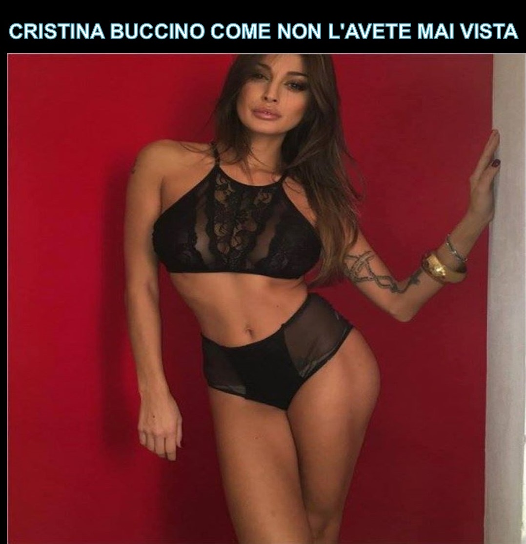 CRISTINA BUCCINO COME NON L'AVETE MAI VISTA. PIOGGIA DI LIKE PER IL VIDEO CHE HA INFIAMMATO I FAN - VIDEO - 04/12/2017