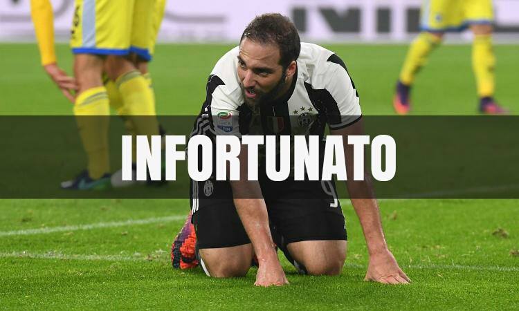 INFORTUNIO SERIO PER HIGUAIN, DOVRA' OPERARSI NELLE PROSSIME ORA. E' UFFICIALE, SALTERA' LA PARTITA CON IL NAPOLI - 27/11/2017